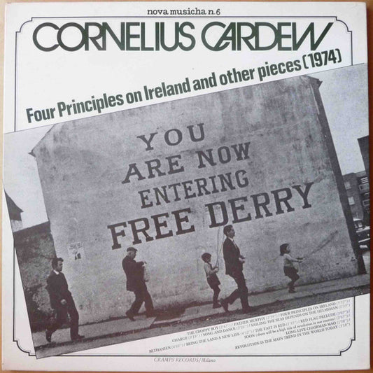 Cornelius Cardew : Four Principles On Ireland And Other Pieces (1974) (LP, Album, RE)