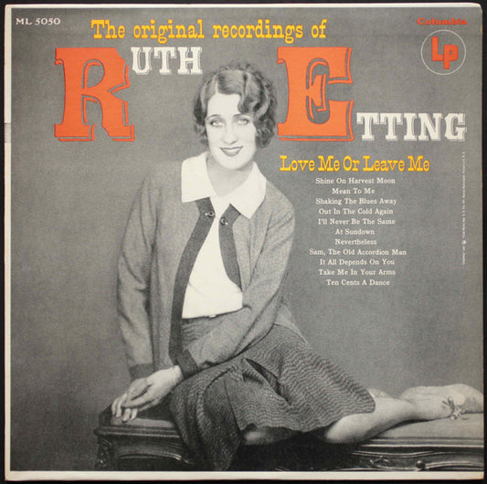 Ruth Etting : The Original Recordings Of Ruth Etting (LP, Comp, Mono, Six)