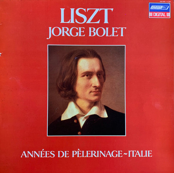 Liszt*, Jorge Bolet : Années De Pèlerinage ~ Italie (LP, Dig)