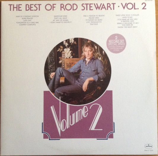 Rod Stewart : The Best Of Rod Stewart Vol. 2 (2xLP, Comp, Gat)