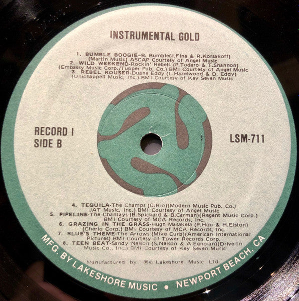 Various : Instrumental Gold (2xLP, Album, Comp)