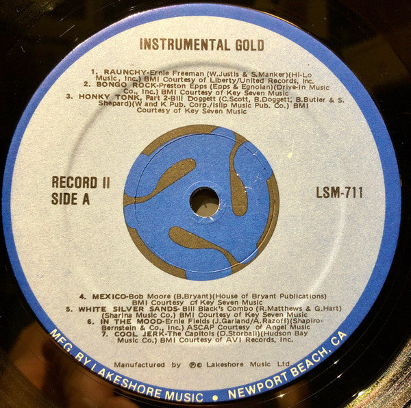 Various : Instrumental Gold (2xLP, Album, Comp)