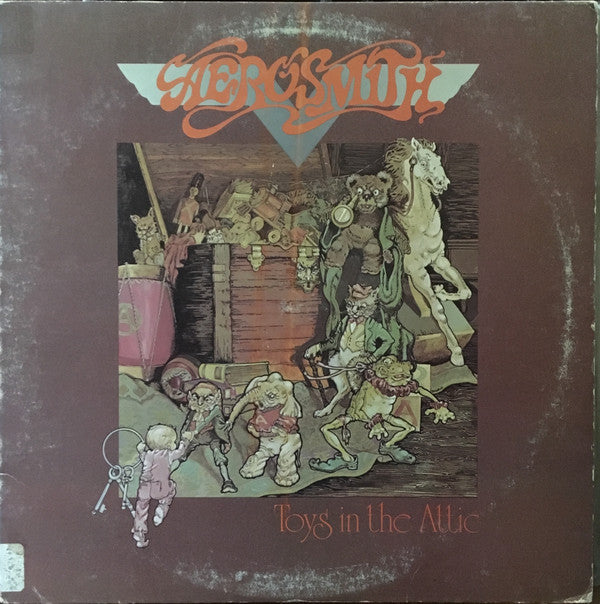 Aerosmith : Toys In The Attic (LP, Album, RE, Ter)