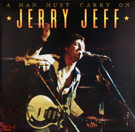 Jerry Jeff* : A Man Must Carry On (2xLP, Album, Glo)