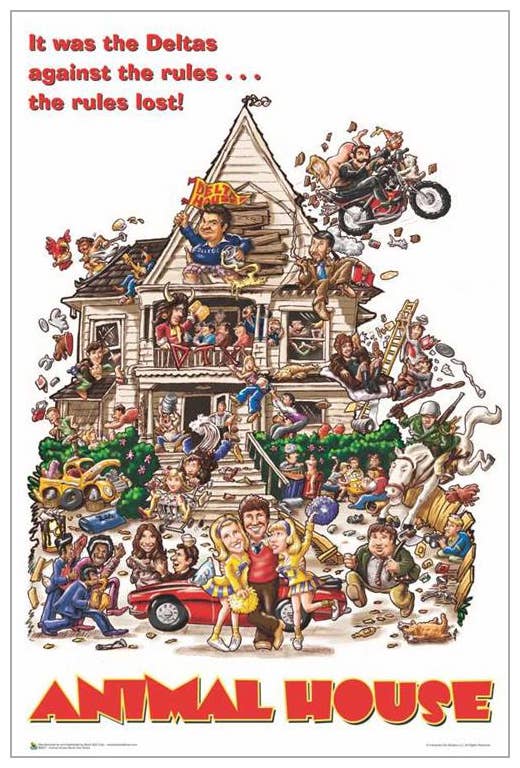 Animal House Movie Poster - 24" x 36"