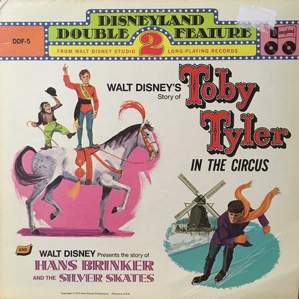 Various : Toby Tyler In The Circus / Hans Brinker And The Silver Skates (2xLP, Comp)