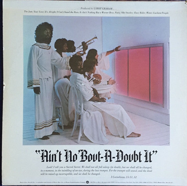 Graham Central Station : Ain't No 'Bout-A-Doubt It (LP, Album, Promo)