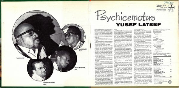 Yusef Lateef : Psychicemotus (LP, Album, Gat)