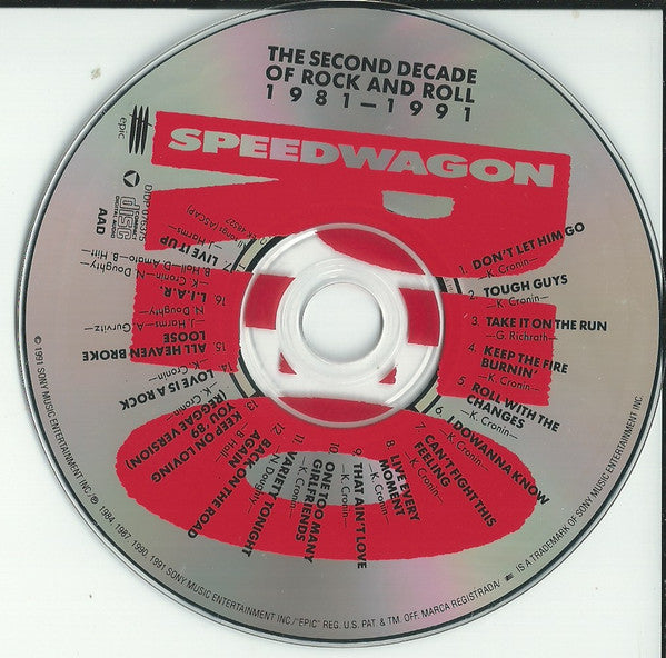 REO Speedwagon : The Second Decade Of Rock And Roll 1981 To 1991 (CD, Comp, RE)