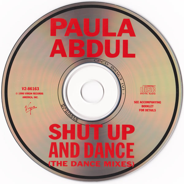 Paula Abdul : Shut Up And Dance (The Dance Mixes) (CD, Comp, RE)
