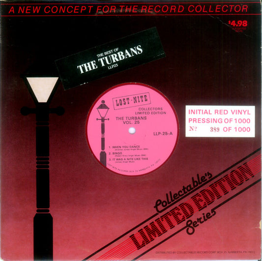 The Turbans : The Best Of The Turbans (10", Comp, Ltd, Num, Red)