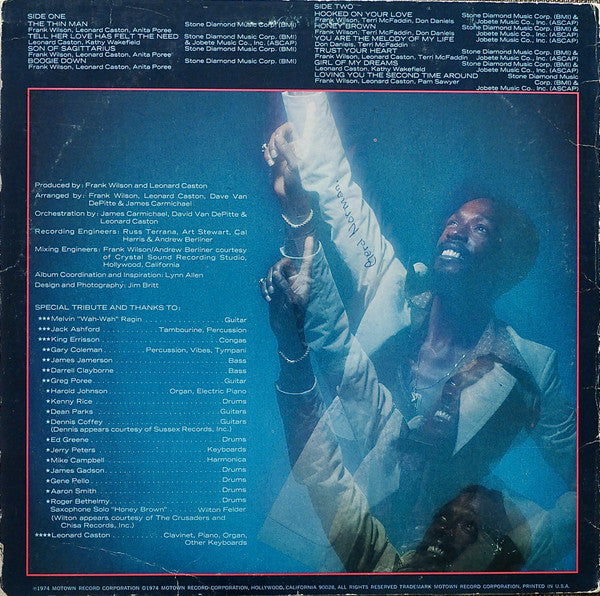 Eddie Kendricks : Boogie Down (LP, Album, Ter)
