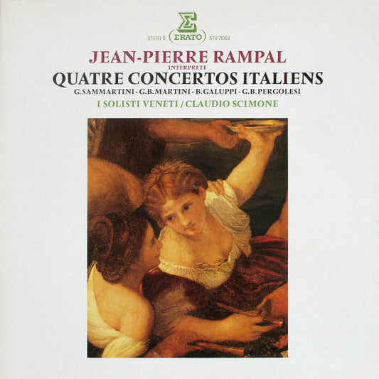 Jean-Pierre Rampal, I Solisti Veneti / Claudio Scimone : Jean-Pierre Rampal Interprète Quatre Concertos Italiens (LP, RE)