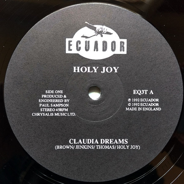 Holy Joy* : Claudia Dreams (12", Single)
