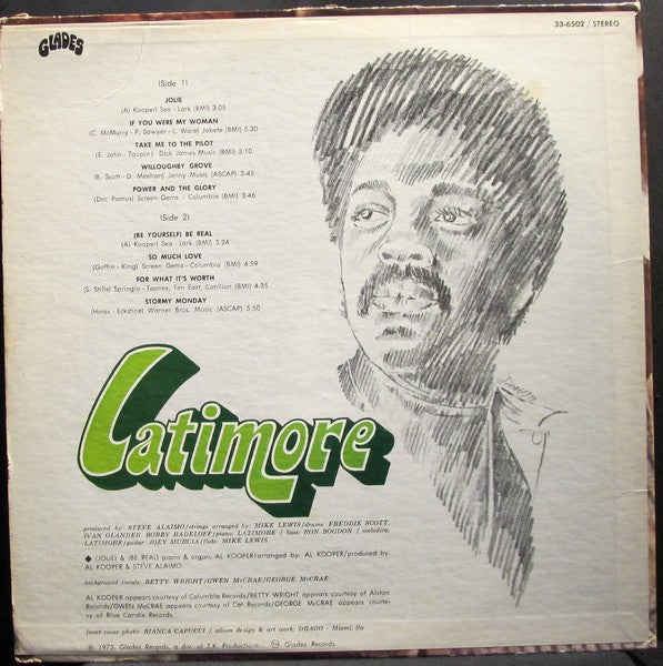Latimore (2) : Latimore (LP, Album)