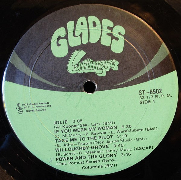 Latimore (2) : Latimore (LP, Album)