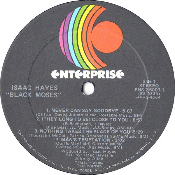 Isaac Hayes : Black Moses (2xLP, Album, RE, All)
