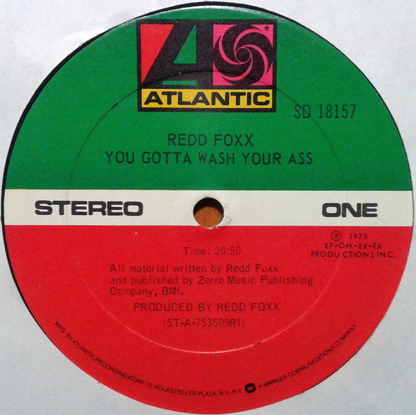 Redd Foxx : You Gotta Wash Your Ass (LP, RI )