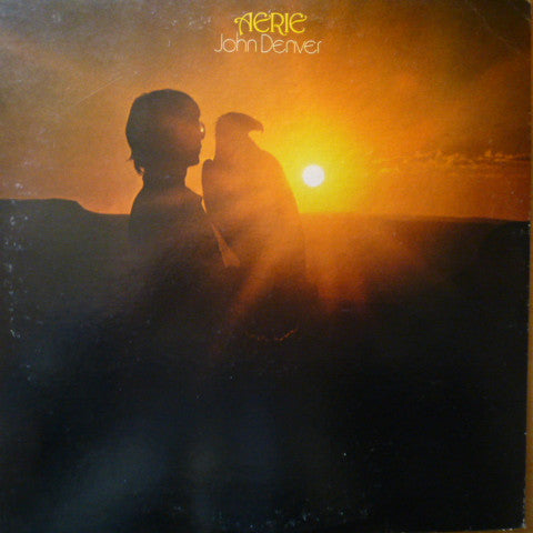 John Denver : Aerie (LP, Album, RP, Tan)