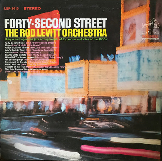 The Rod Levitt Orchestra : Forty-Second Street (LP)