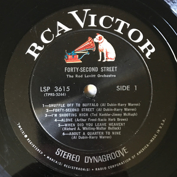 The Rod Levitt Orchestra : Forty-Second Street (LP)