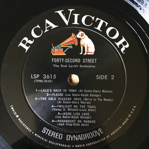 The Rod Levitt Orchestra : Forty-Second Street (LP)