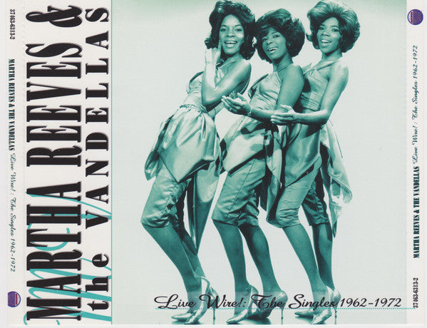 Martha Reeves & The Vandellas : Live Wire!: The Singles 1962-1972 (2xCD, Comp, RM)