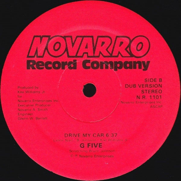 G Five* : Drive My Car (12")