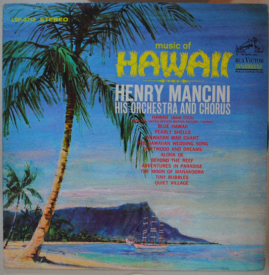 Henry Mancini, His Orchestra And Chorus* : Music Of Hawaii (LP, Album, Ind)