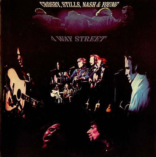 Crosby, Stills, Nash & Young : 4 Way Street (2xLP, Album, RE, PR )
