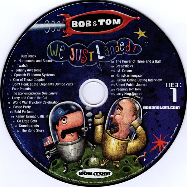 Bob & Tom : We Just Landed ! (4xCD, Album)
