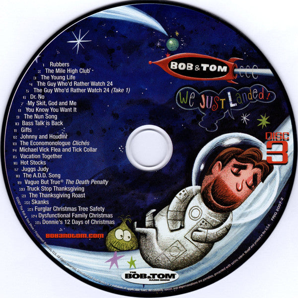 Bob & Tom : We Just Landed ! (4xCD, Album)