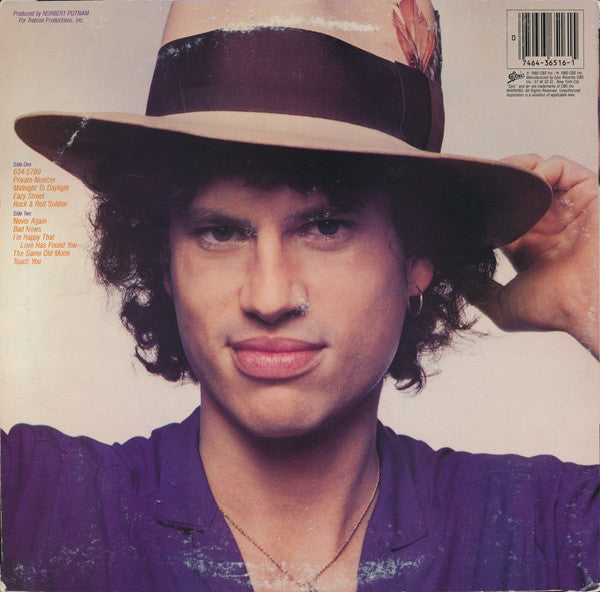 Jimmy Hall : Touch You (LP, Album, Ter)