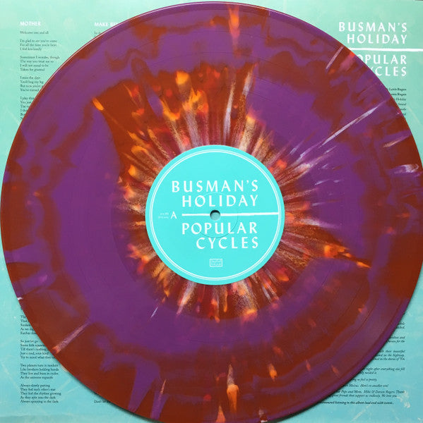 Busman's Holiday : Popular Cycles (LP, Album, Ltd, Num, Pur + DVD-V, Ltd, Lat)