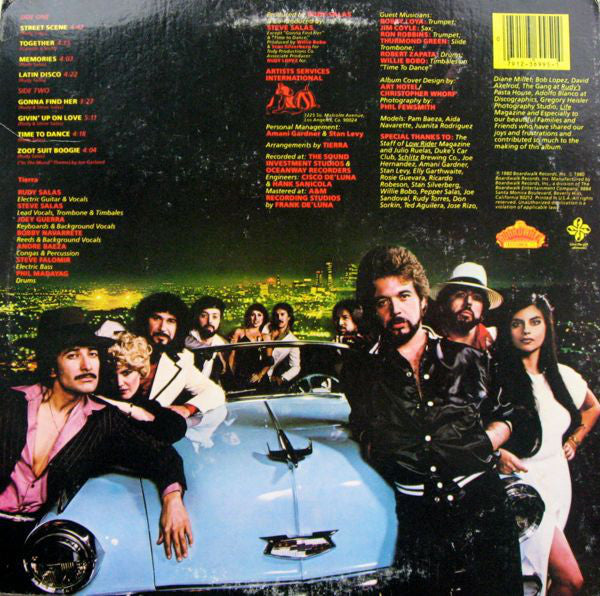 Tierra : City Nights (LP, Album, Pit)