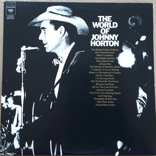 Johnny Horton : The World Of Johnny Horton (2xLP, Comp, RE, Gat)