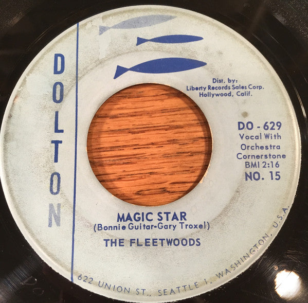 The Fleetwoods : Outside My Window (7", Single)