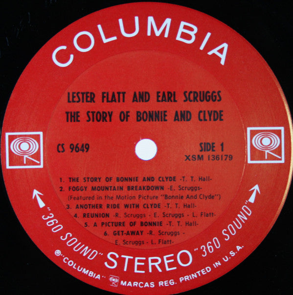 Lester Flatt And Earl Scruggs* With The Foggy Mountain Boys : The Story Of Bonnie And Clyde (LP, Album, Ter)