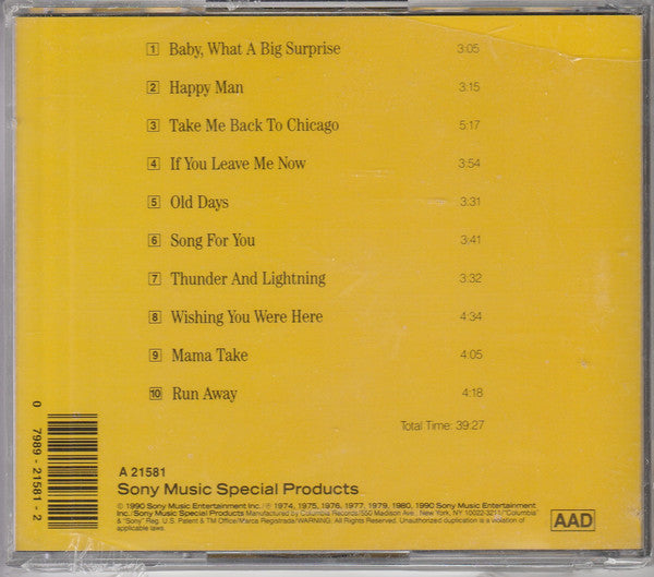 Chicago (2) : Take Me Back To Chicago (CD, Comp, RE)