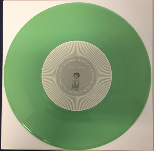 Sorority Noise / The World Is A Beautiful Place & I Am No Longer Afraid To Die : Leaf Ellis / Smoke & Felt (7", EP, Gre)