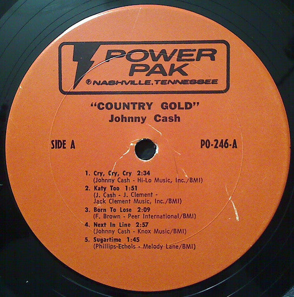 Johnny Cash : Country Gold (LP, Comp)