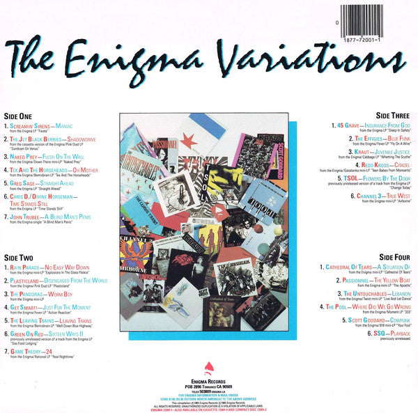 Various : The Enigma Variations (2xLP, Comp, El )