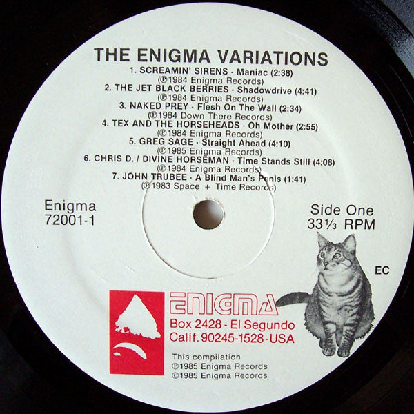 Various : The Enigma Variations (2xLP, Comp, El )