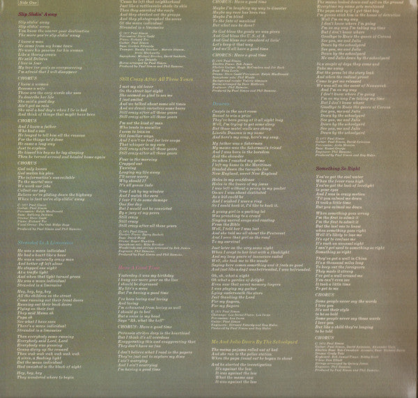 Paul Simon : Greatest Hits, Etc. (LP, Comp, Ter)