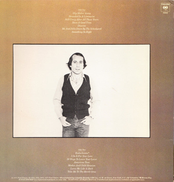 Paul Simon : Greatest Hits, Etc. (LP, Comp, Ter)