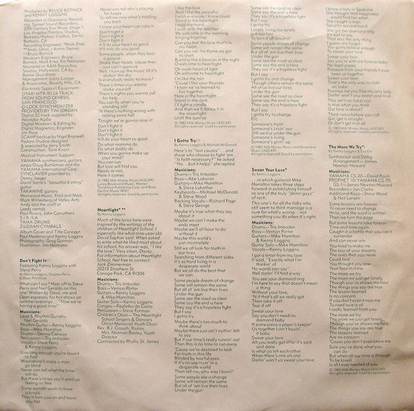 Kenny Loggins : High Adventure (LP, Album, Car)
