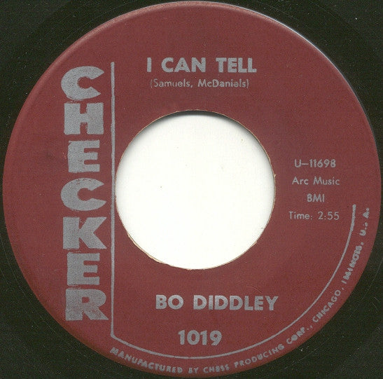Bo Diddley : You Can't Judge A Book By The Cover / I Can Tell (7", Single)