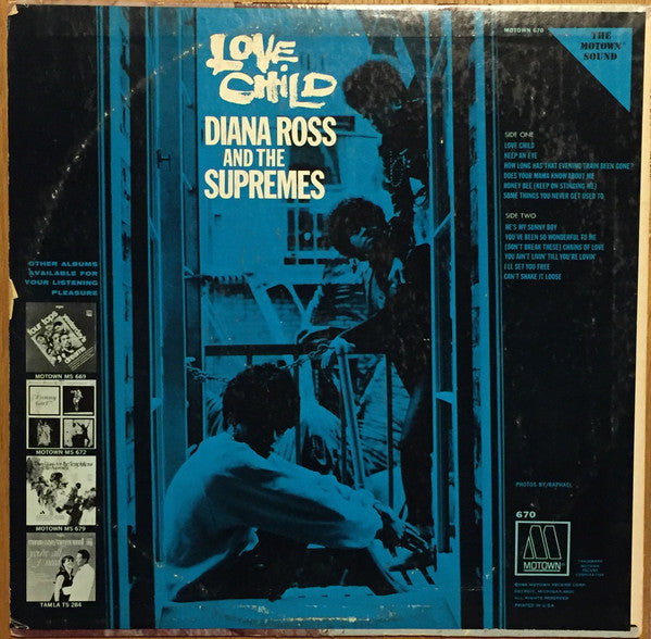 Diana Ross And The Supremes* : Love Child (LP, Album, Ter)