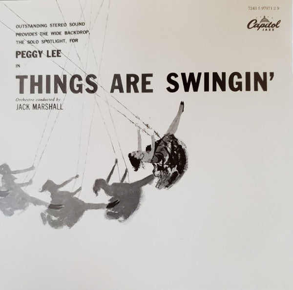 Peggy Lee : Things Are Swingin' (CD, Album, Mono, RE, RM)