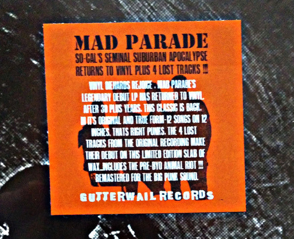 Mad Parade : Mad Parade (12", RE, RM, Cle)